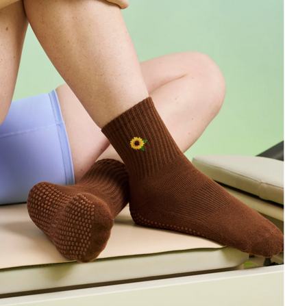 MoveActive Studio Grip Socks — Non-Slip Pilates & Barre